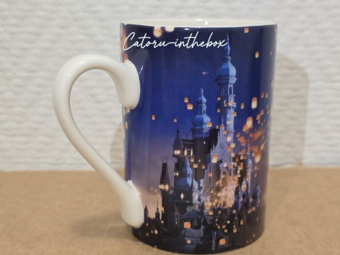 Tasse / Mug / Cup Disney Classics Raiponce Flynn Rider Pascal - photo numéro 6