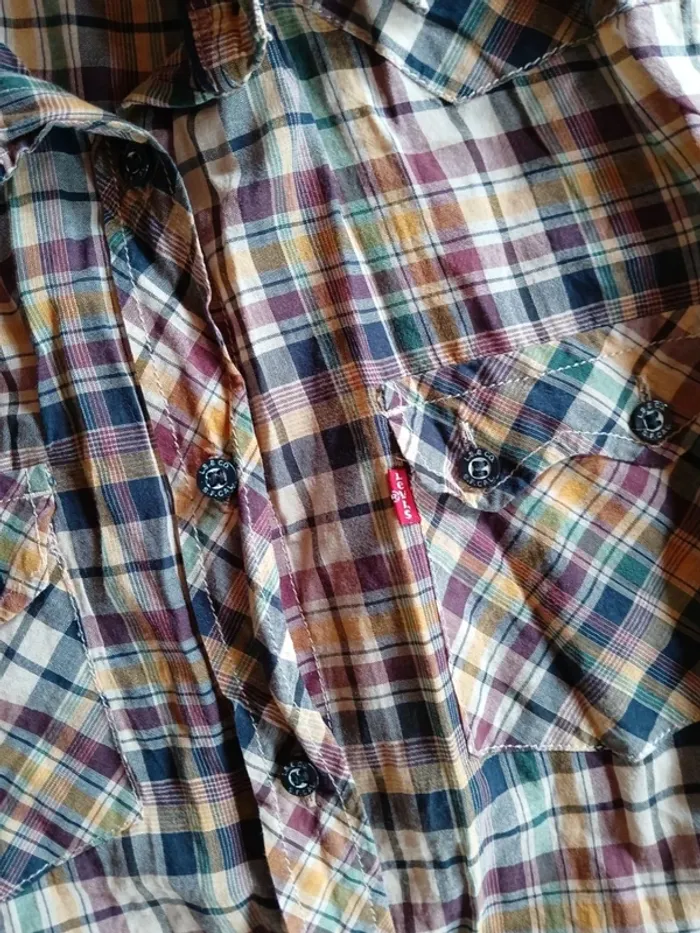 Chemise à carreaux levis M 38 - photo numéro 2