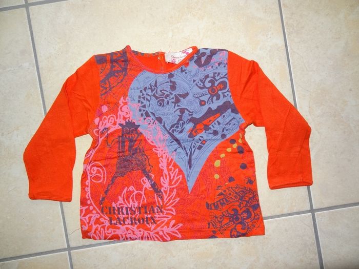 T shirt christian lacroix T 3ans