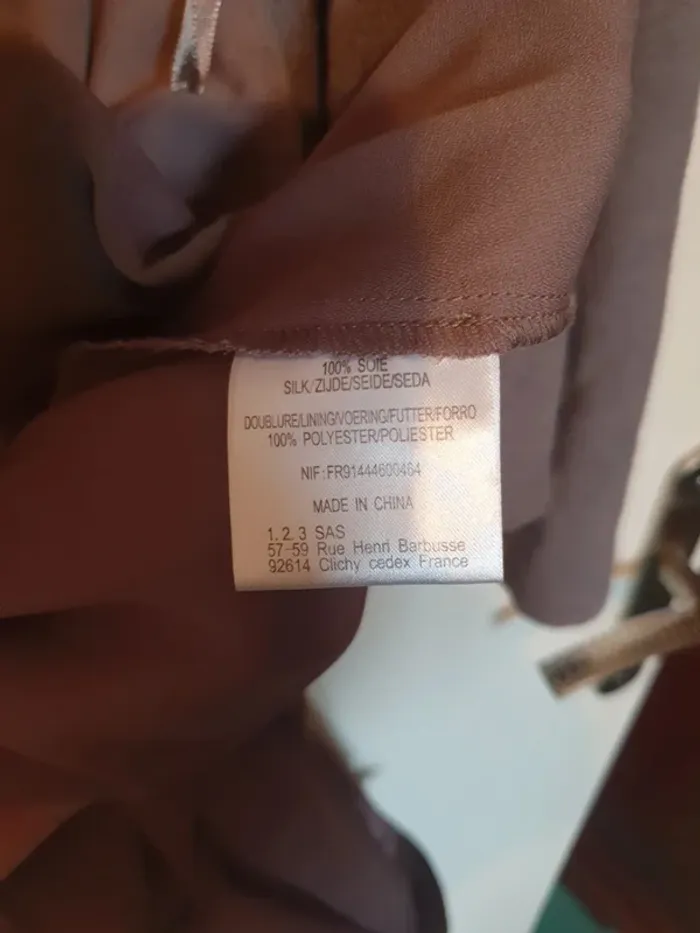 Ensemble robe et gilet été 1 2 3 taille 38 - photo numéro 8