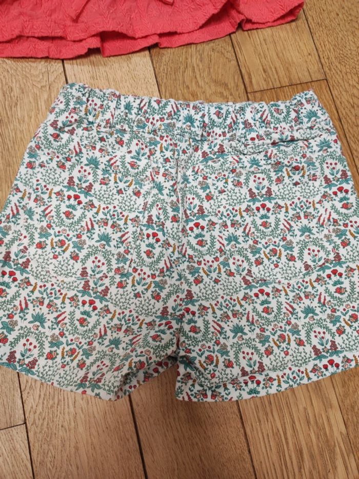 Short fleuri sergent major neuf - photo numéro 4