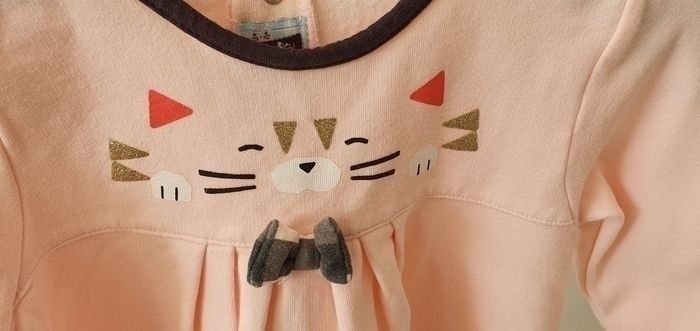 Robe  Lapin bleu hiver 12 mois - photo numéro 3