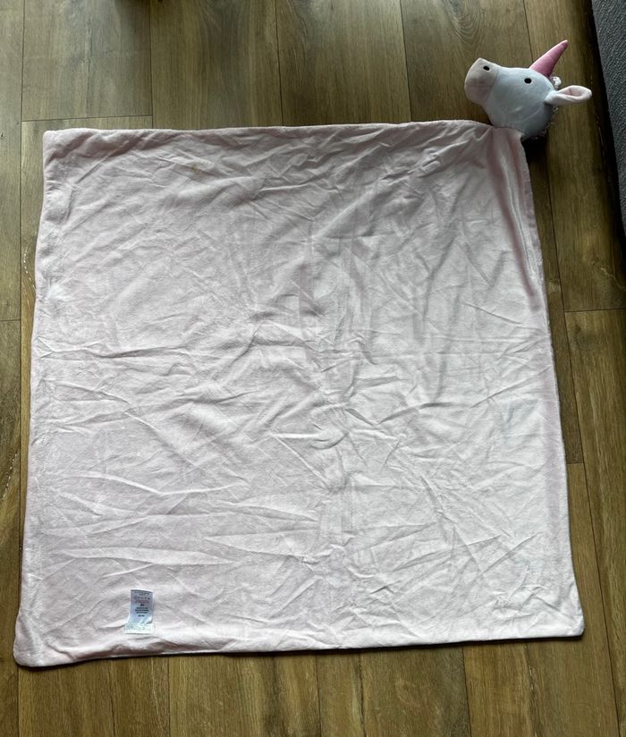 Couverture bébé licorne