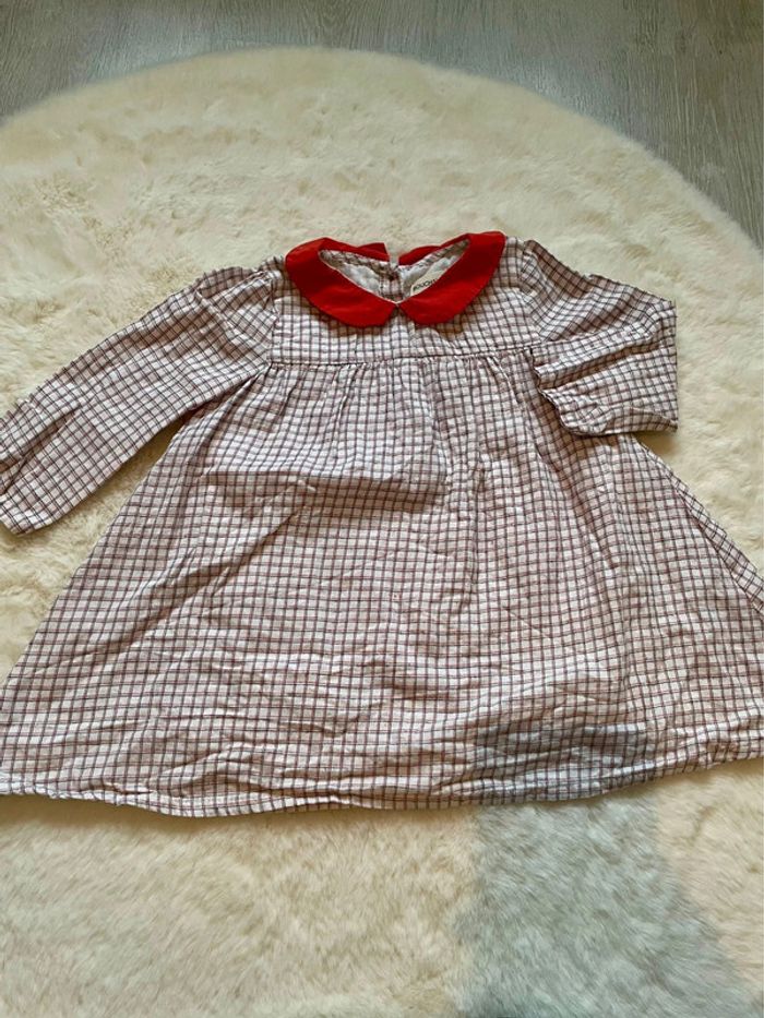 Robe à carreaux bouchara 18 mois - 80 cm