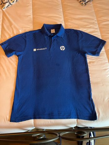 Polo HP bleu 