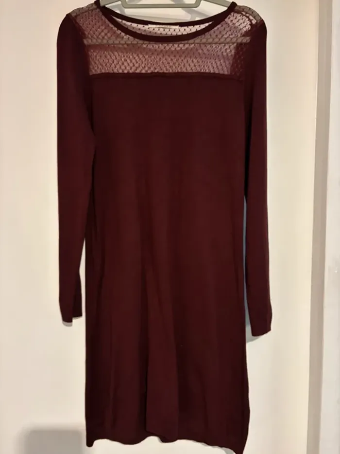 Jolie robe d hiver Camaïeu taille 38 -M en très bon état
