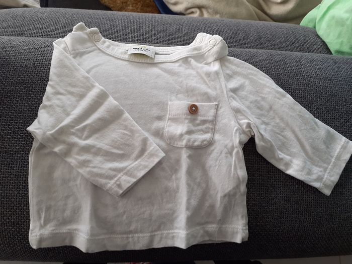 Lot de 3 Tee-shirts tao 1 mois - photo numéro 3