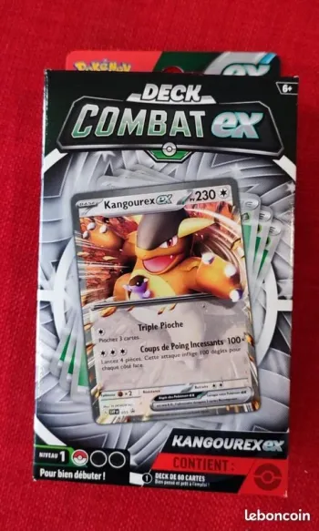 Deck Pokémon Kangourex-ex – Neuf & Jamais Ouvert 🃏