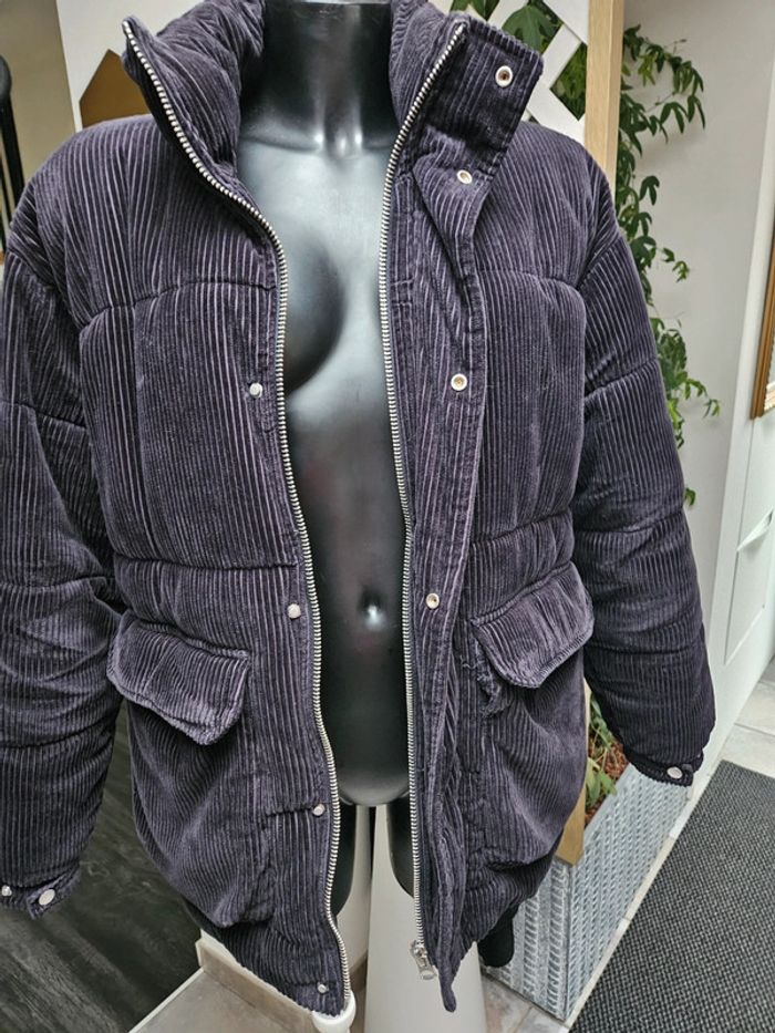 Zara manteau noir taille 40 - photo numéro 6