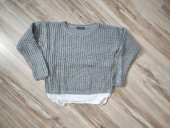 Pull 8 ans gris in extenso