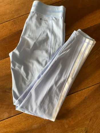 Legging de sport TF Glam Adidas Bleu ciel