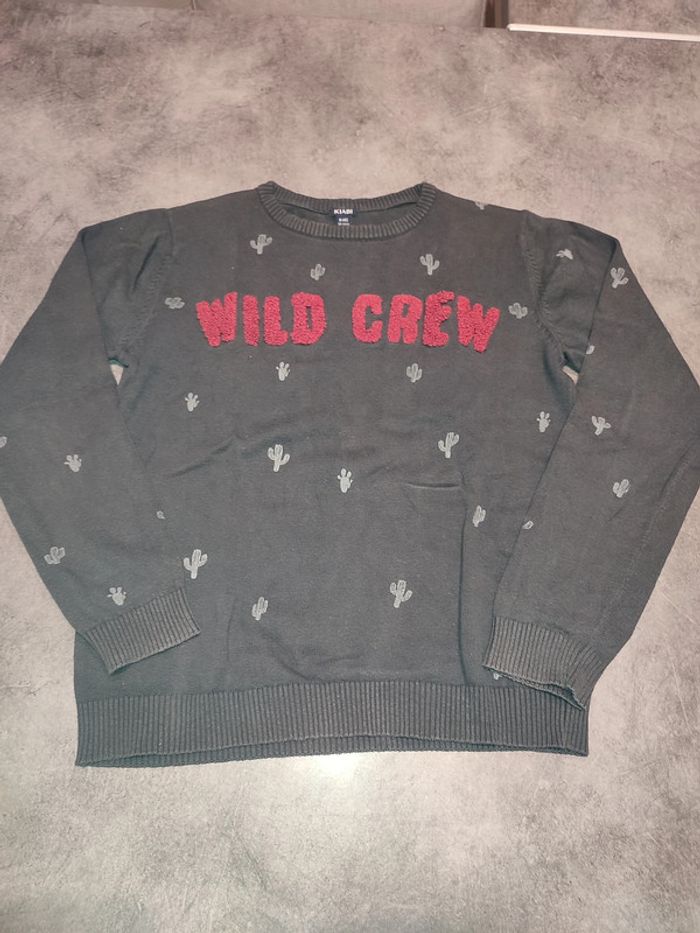 pull noir Wild Crew