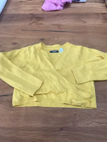 Pull cache coeur 6 ans