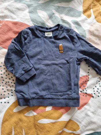 Sweat shirt tape à l'œil 12 mois