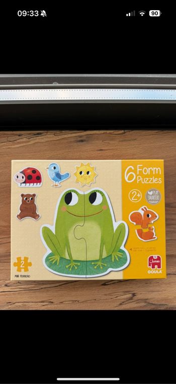 Puzzle 6 pièces animaux 🧩