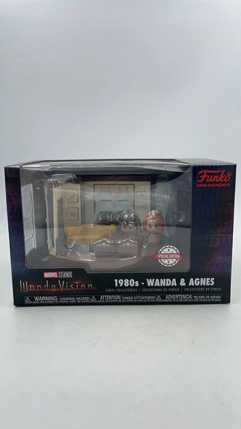 Coffret Funko Mini Moments Marvel Studios Wanda Vision 1980’s Wanda & Agnes spécial édition neuf