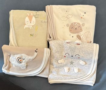 Lot de 4 couvertures