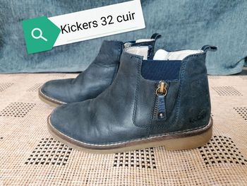 kickers 32 cuir