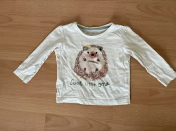 T-shirt manches longues hérisson