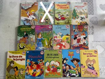 12 livres Disney