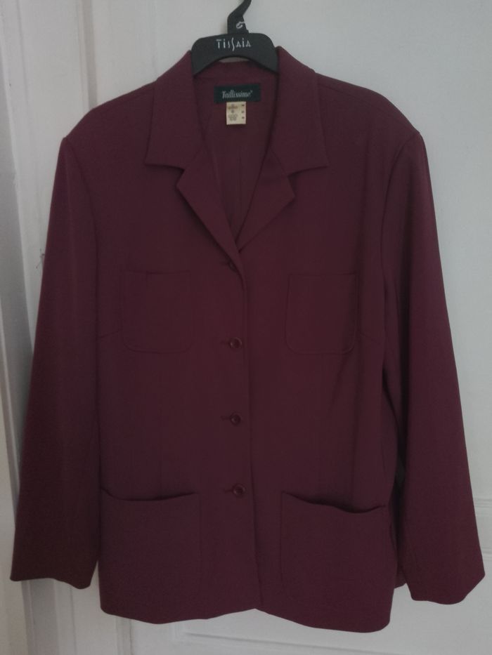 Veste violine Taillissime
