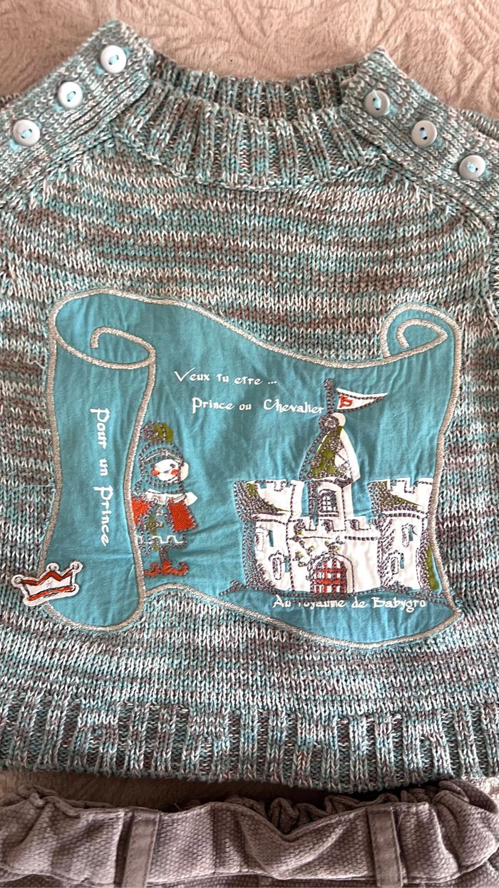 Ensemble pull et pantalon chevalier prince - photo numéro 3