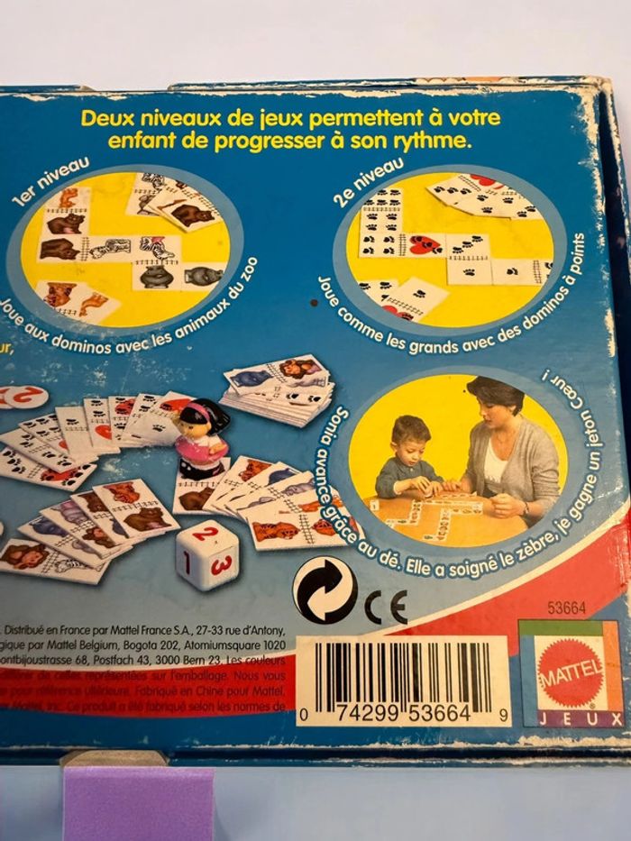 Jeu Mon Petit Domino Fisher Price 2001 - PlayFamily Sonia - photo numéro 19