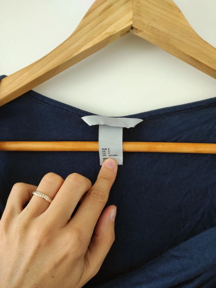 Débardeur bleu H&M - photo numéro 4