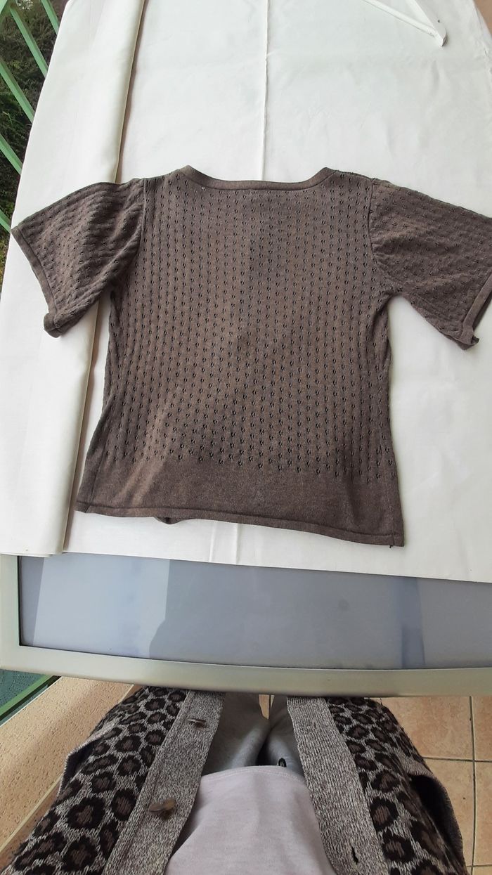 CACHE COEUR phildar Taille M - photo numéro 4