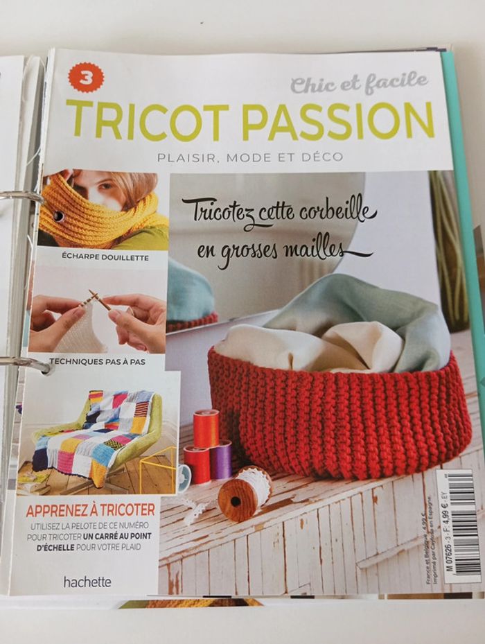 Classeur fascicule tricot - photo numéro 3
