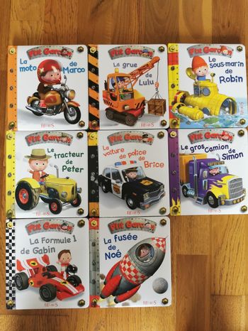 Lot de 8 livres P'tit garçon