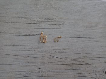 Boucles d'oreilles dorées - originales