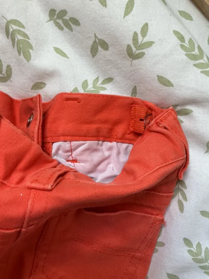 pantalon taille réglable 6 mois orange influx - photo numéro 6