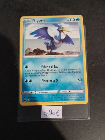 Carte Pokémon Nigosier 62/202