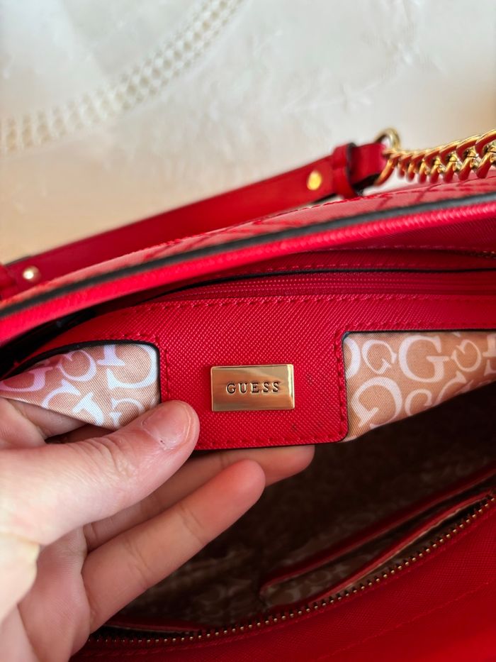 Sac guess rouge - photo numéro 4
