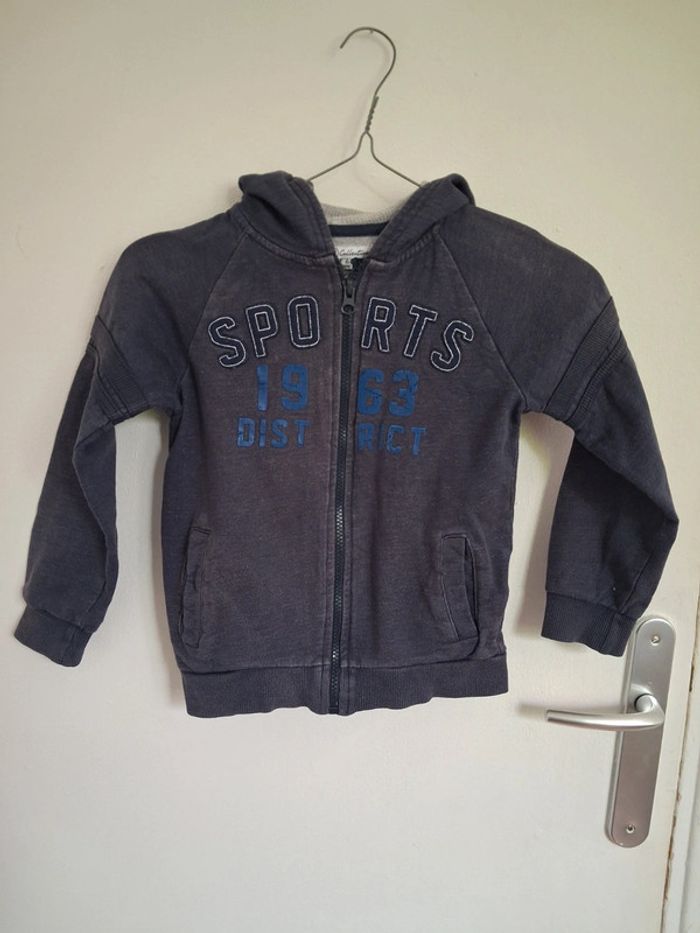 Gilet zippée garçon 6 ans
