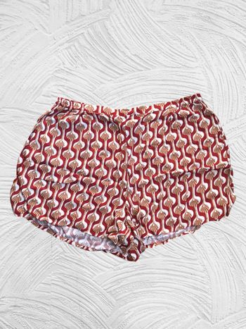 Short - rouge - motif