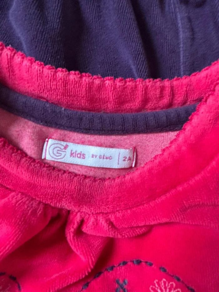 Pyjama fille 2 pièces 2 ans Gemo - photo numéro 4