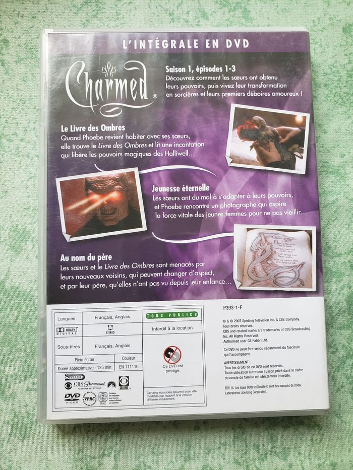 Dvd Charmed saison 1 épisodes 1-3 - photo numéro 2