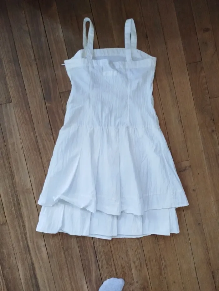Robe femme blanche taille L - photo numéro 6