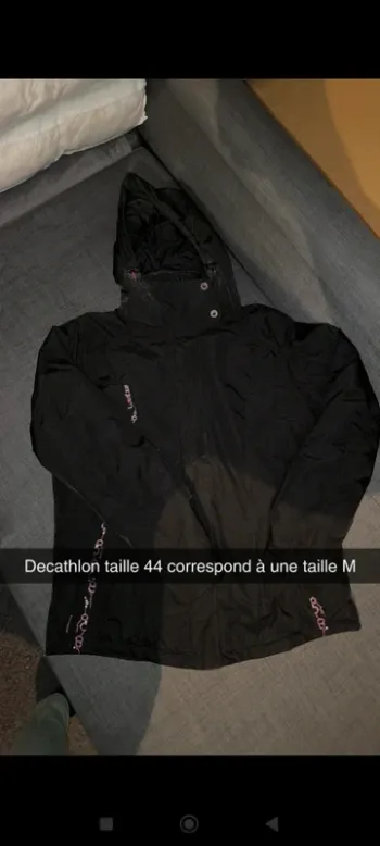 Kway decathlon taille m