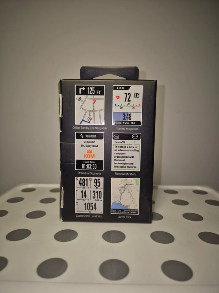 LEZYNE Mega C Ordinateur de vélo GPS - photo numéro 2
