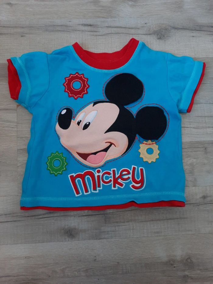 T shirt manches courtes Mickey 98cms