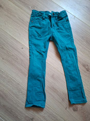 Pantalon Skinny Turquoise "Smart Boy" - Orchestra - 4 ans