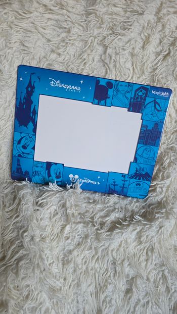 Cadre photo disney mickey photo pass 15 x 20 disneyland paris