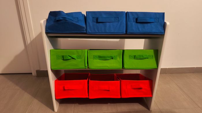 Meuble de rangements avec 9 bacs - photo numéro 2