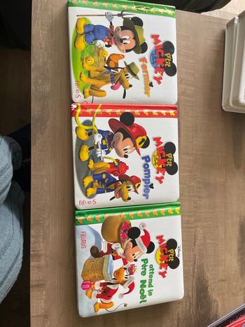 Lots livre Mickey 