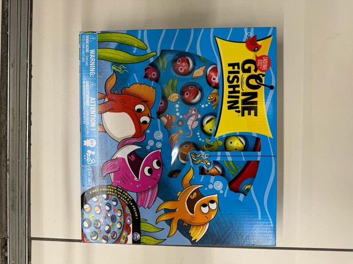 Jeu de pêches avec petit poisson à partir de 6ans