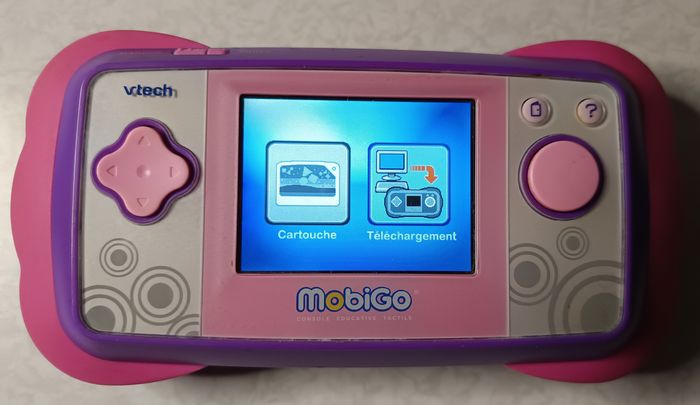 Vtech Mobigo Rose Console Tablette Jeux Vidéo Éducatifs Jeu V Tech + Jeu mickey - photo numéro 2