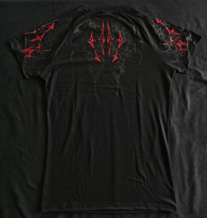 Breathe divinity black t shirt dark workout musculation - photo numéro 2